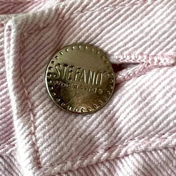 Stefano Women's Sz 14 Light Pink Jeans 30" Inseam - Picture 4 of 6